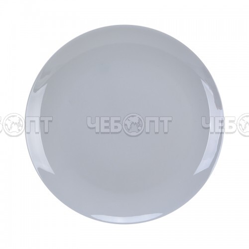 Тарелка обеденная 24 см GRAY упрочненное стекло арт. NMP95-Grey [36]. ЧЕБОПТ.